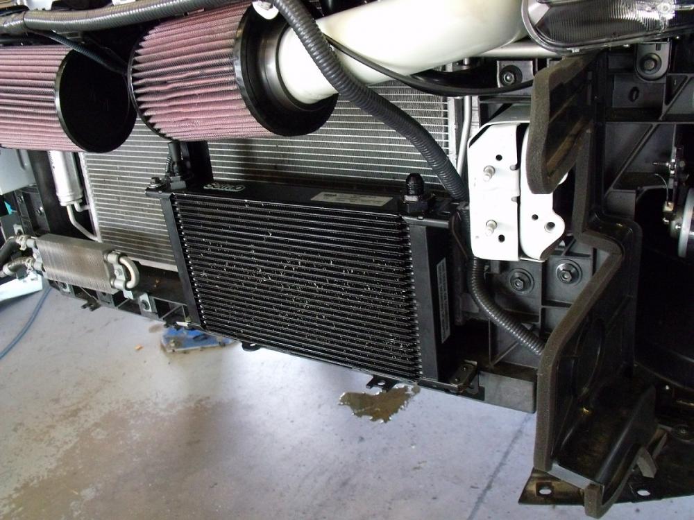 Install of my Stillen Gen III and massive oil cooler 2