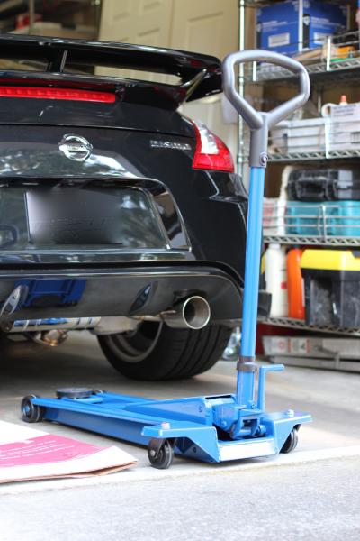 No laughing at my cramped garage.