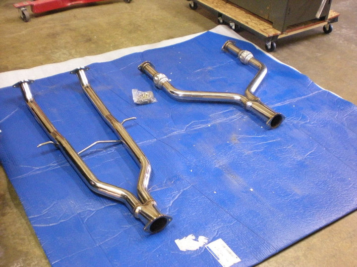 Meisterschaft Mid-pipe and Y-pipe