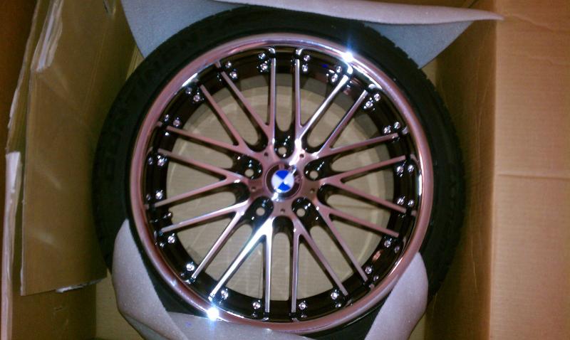 New rims came in.