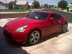 Blacked Out Red 370z