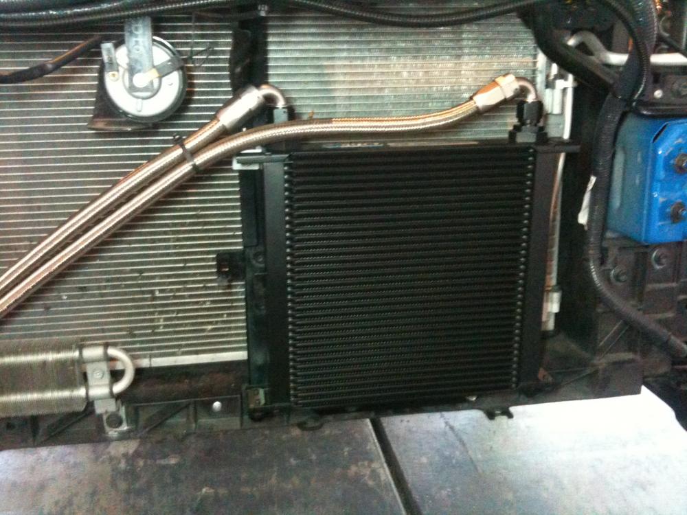 34 row oil cooler