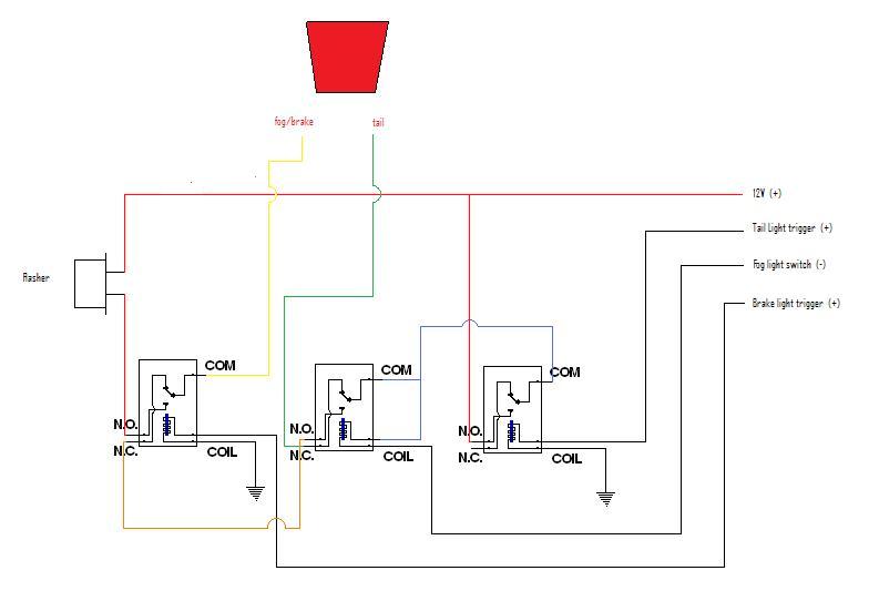 Fog Light Schematic