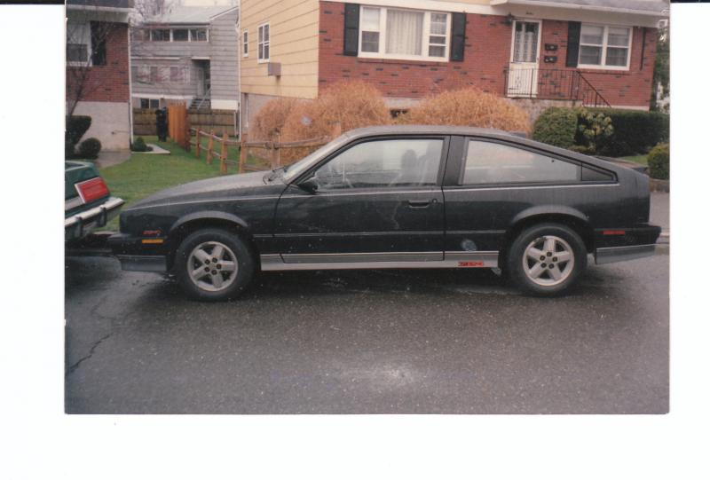 86 Cavalier Z24.  My first Z.  :D   I dont know why I bought this car.  Young and dumb I guess.