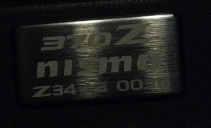 Z34 13 0030 Nismo Badge