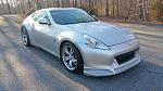 2009 NISSAN 370Z SILVER COLOR