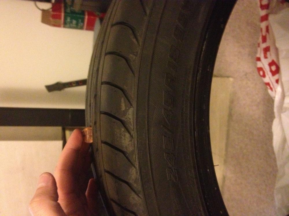 rear tire side