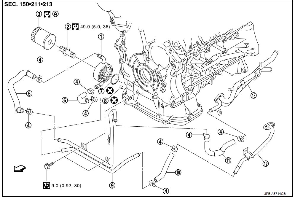 2012 oil cooler