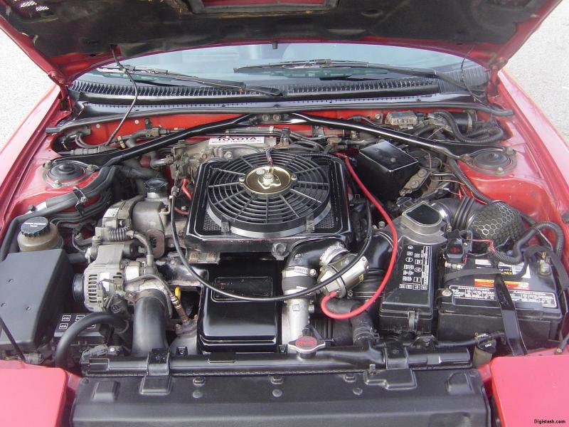 Dan's 1990 Toyota Celica AllTrac - Engine bay