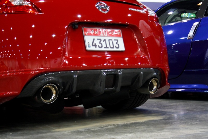 EVO-R CF rear diffuser