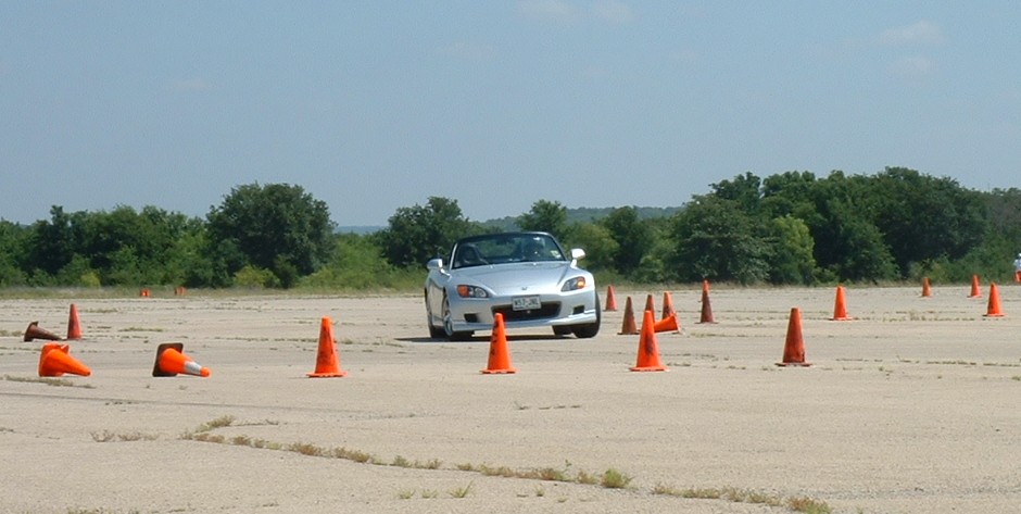 Autocrossing my old S2000