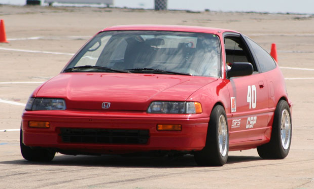 Autocrossing CRX