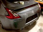 Blacked out Tail light Edge & Plate Section