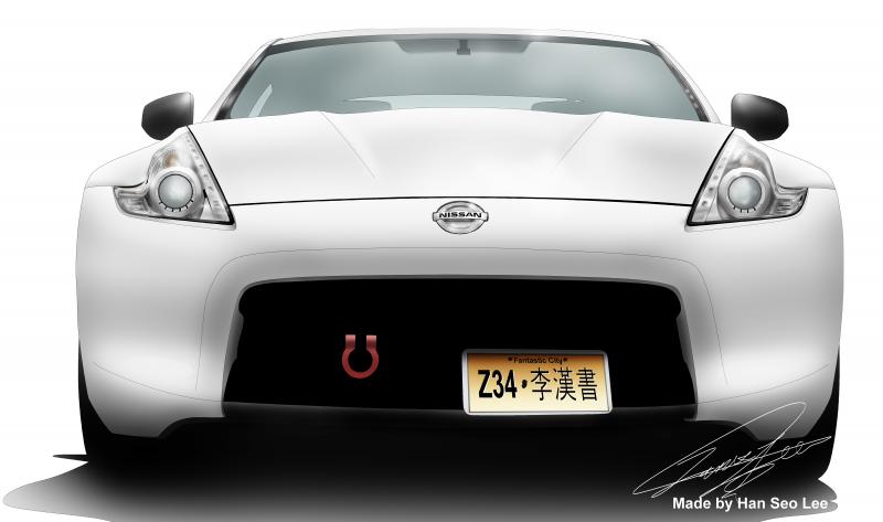 Drawn by
Painted by
Illustrated by
Made by me, Han Seo Lee :)
370Z love!!!!
total time spent-3hours 30min