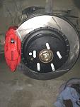 Rear Brakes Installed