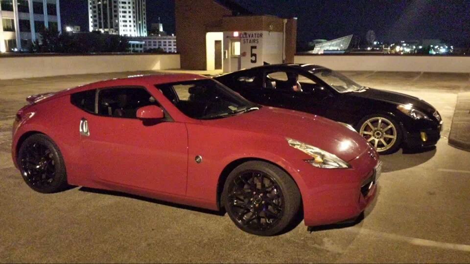 The Z and the Genesis chillin downtown