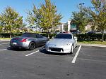 parked far away, but another z parked next to me.