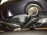 Fast Intentions Carbon Fiber exhaust with 18" Resonators
