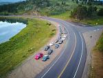 Squaw Pass with the crew