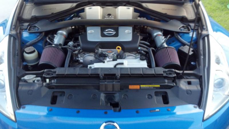 CAI installed engine bay