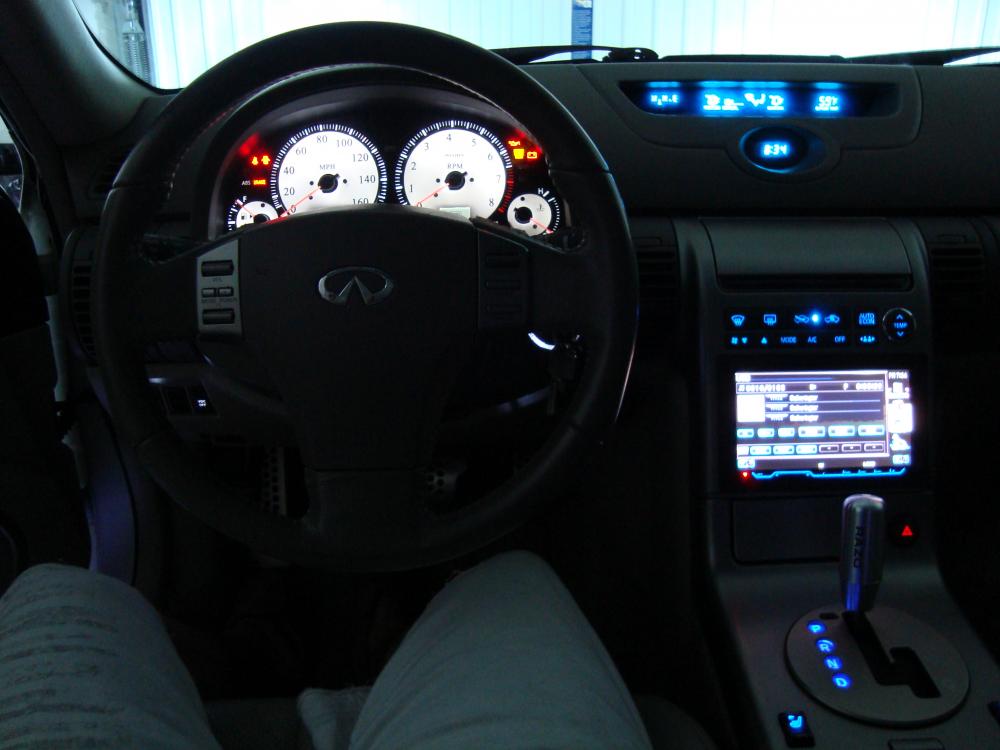 -Hand made custom gauges
-Custom LED clock
-All interior lights were converted to blue