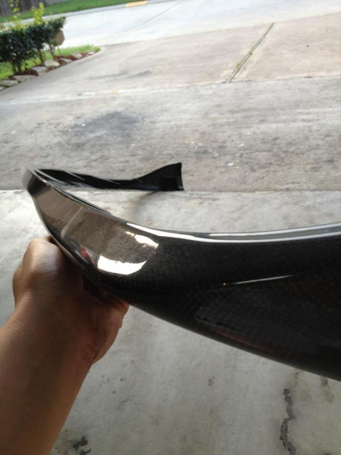 lexus is2/350 carbon front lip