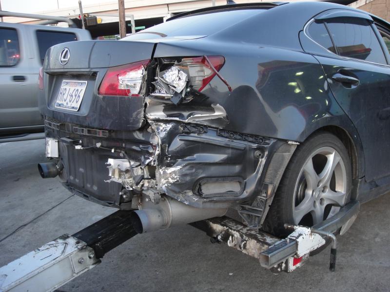 this what happen if u ran the redlights.. or try your car if fast enough.. j/k..