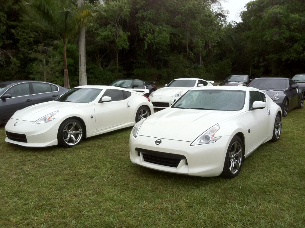Rob's Nismo next to my baby