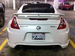 JDM Fairlady Z Emblem, Personalized Plate, custom roof (gloss) and rear diffuser (matte) vinyl.