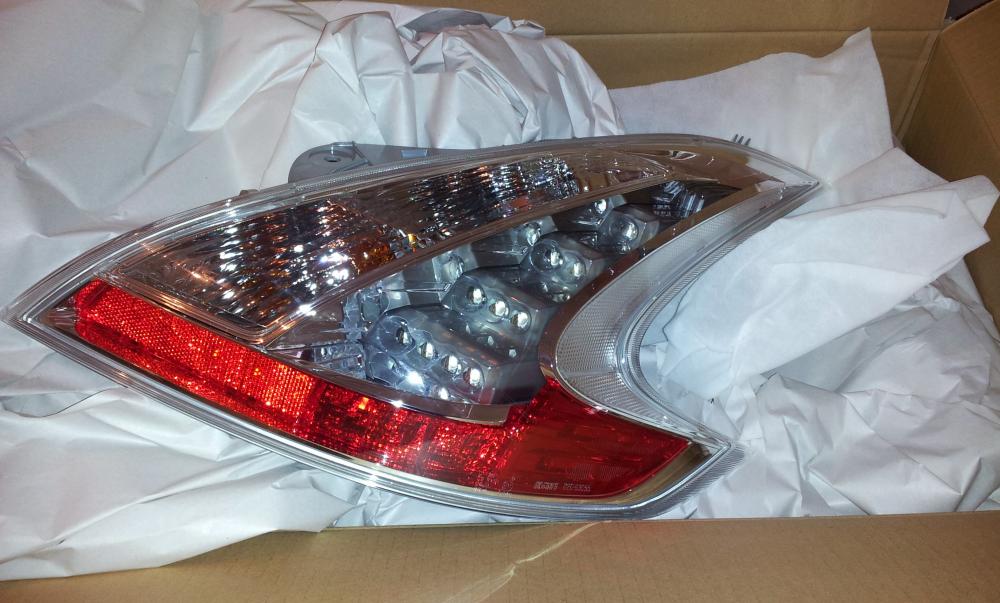 JDM clear taillights.
