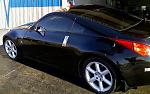 350Z after getting the windows tinted