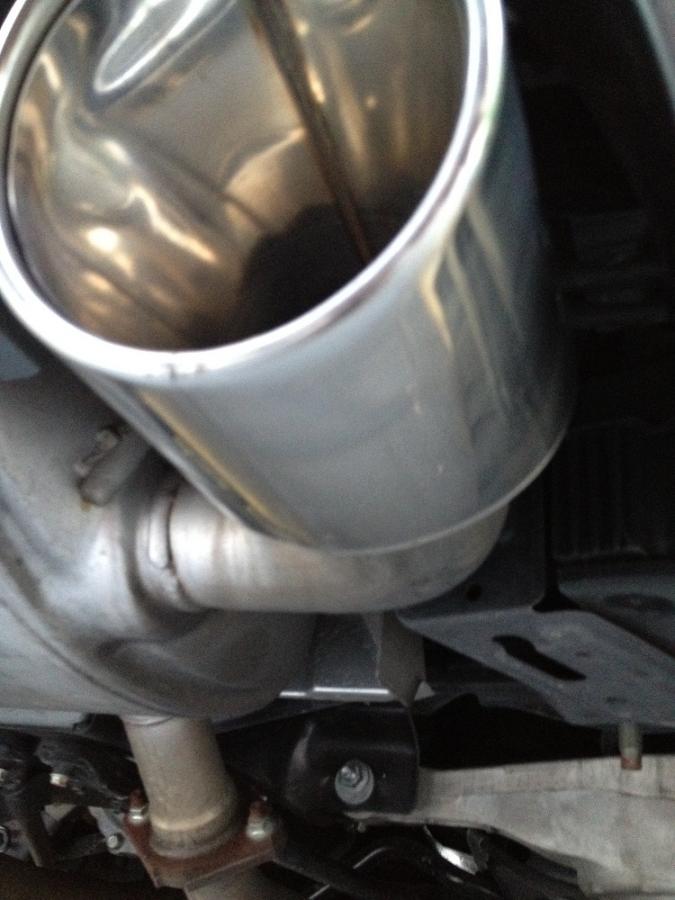 Adams Metal Polish 2 Exhaust (underside)