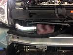 Route of oil cooler lines