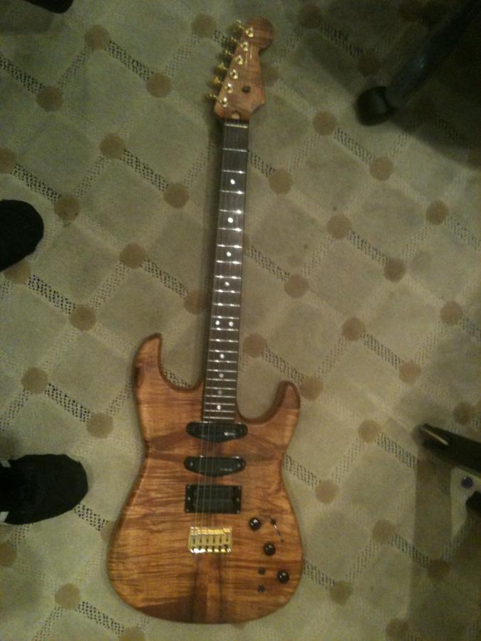 Custom Guitar Made for my by the Maker of Clifford Roi Basses