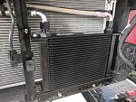 Oil cooler side