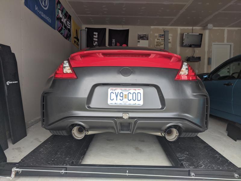 Rear after exhaust