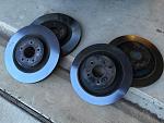 Front and Rear OEM rotors