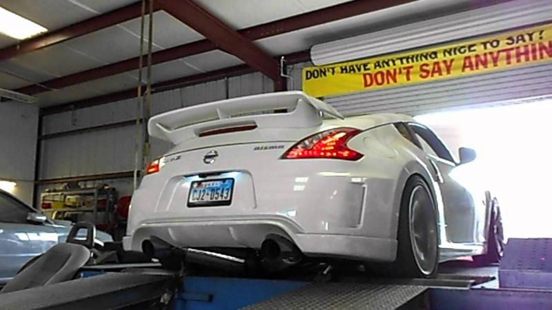 GTM TWIN TURBO 370Z ON THE DYNO!!!