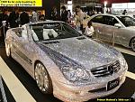 Benz covered in diamonds! Crazy!