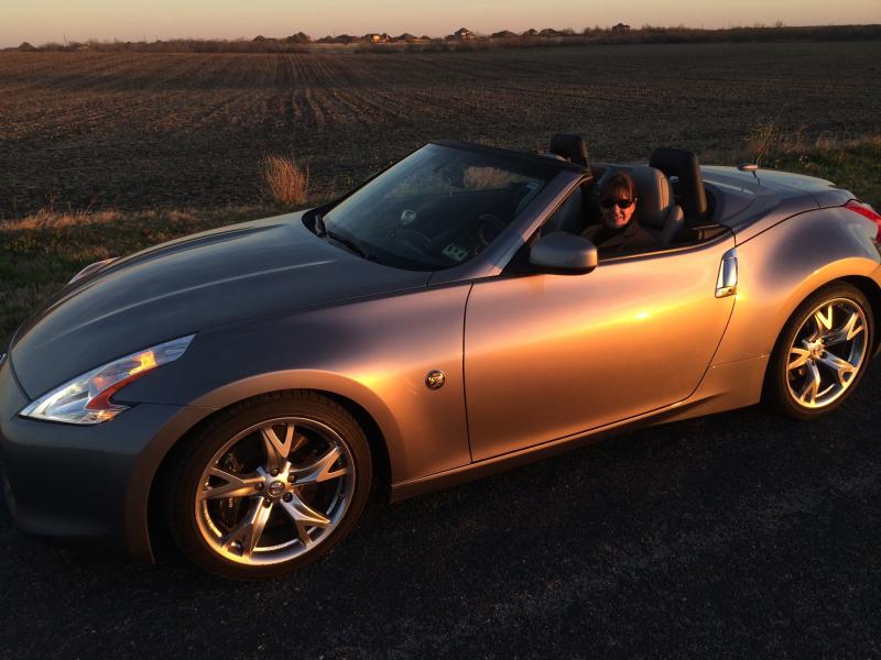 Stock, mom wanted a picture of her "driving" it haha She's great!