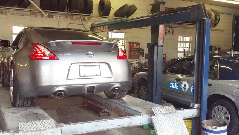 my 370z before install