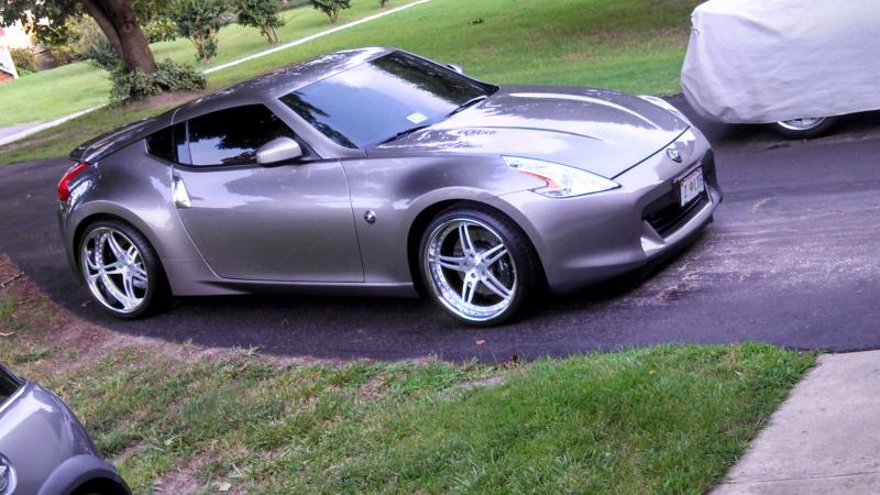 My 370z before drop