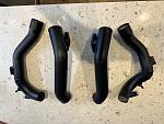 piping upper powder coated