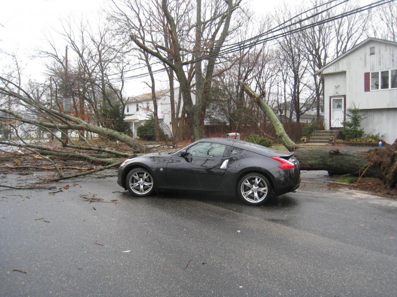 Day 2 of owning car, after the monsoon that hit the tri-state area!