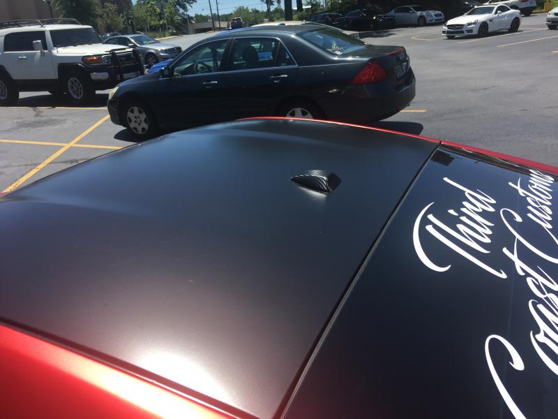 Antenna CF wrap