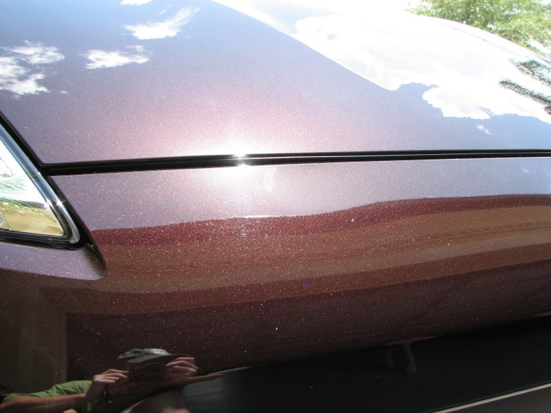 Front fascia swirls - hood was already corrected