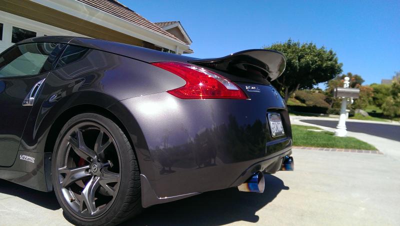 Litespeed Racing 370z full titanium cat back exhaust