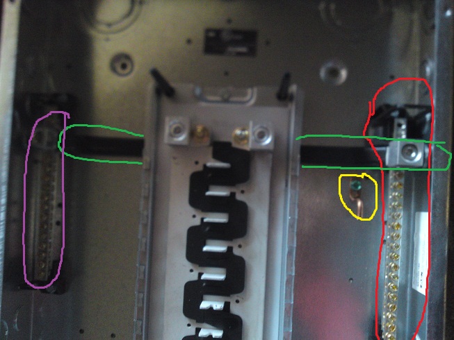 DIY Chatroom Home Improvement Forum - Add a new neutral bus bar Can You Touch The Neutral Bus Bar