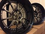 SSR SP3 SBC w/ anodized black lips 2 
19x9.5 +12 hp disk 
19x11 +11 sl disk