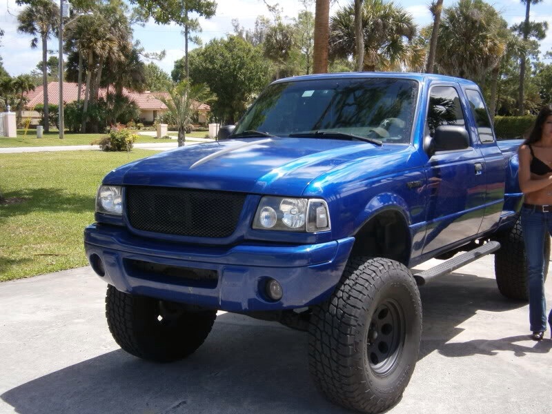 My truck 2003 double lifted ford ranger edge